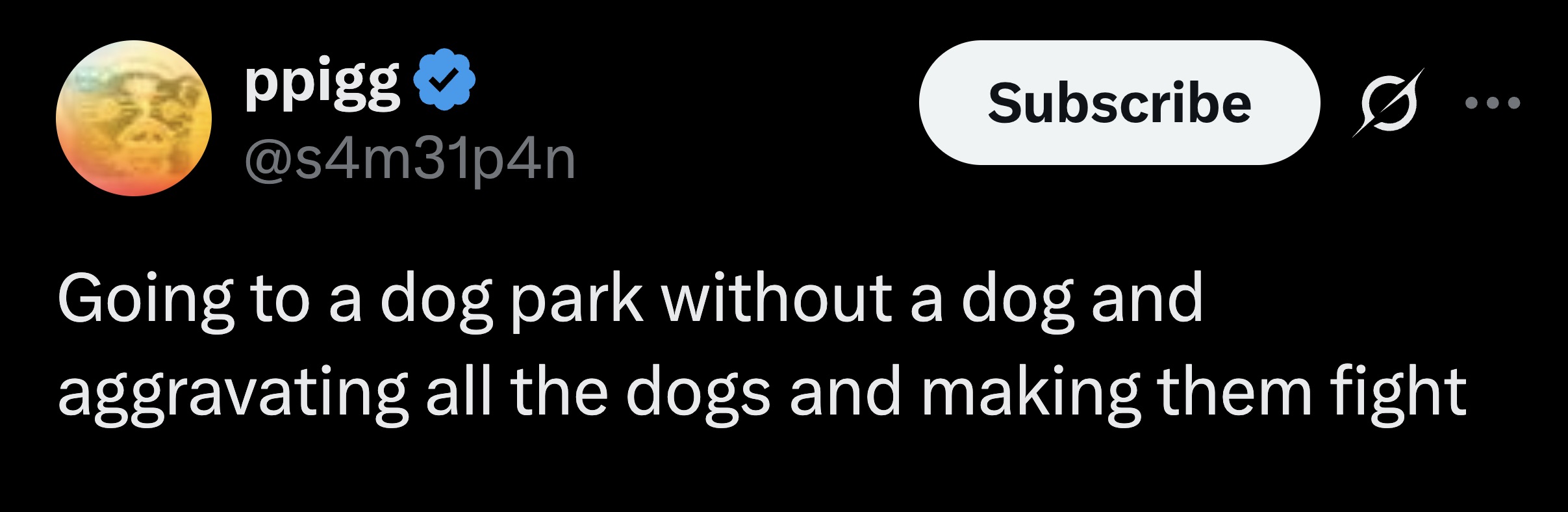 We all need hobbies.